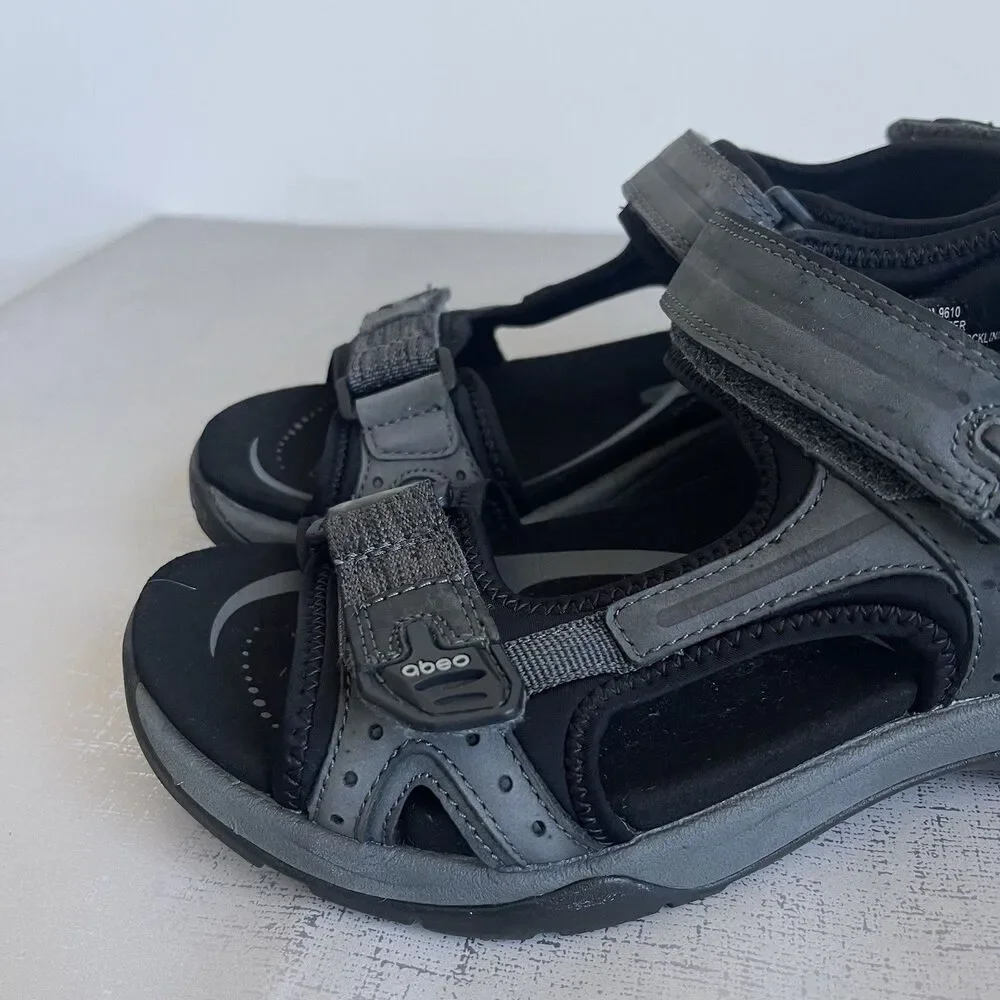 ABEO Cayucos Men's Sandals Size 8 N  B.I.O. System Adjustable Sport Comfort Open